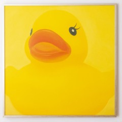 あひる 162 x 162 cm キャンバスに油彩 2015　