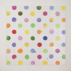 Dots 162 x 162 cm キャンバスにアクリル絵具 2016